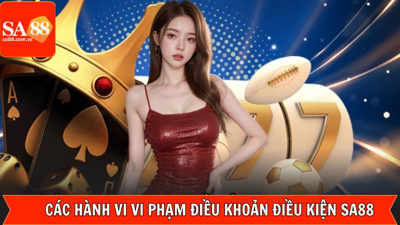 Điều khoản và điều kiện về các hành vi bị cấm tại SA88