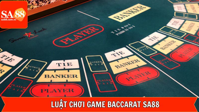 Baccarat SA88 - Game Bài Được Nhiều Lượt Yêu Thích Nhất 4 Cá cược baccarat SA88 dễ hơn khi hiểu rõ luật và các quy tắc