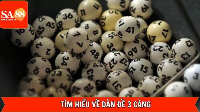 Dàn Đề 3 Càng - Thủ Thuật Bắt Lô Bất Bại Từ SA88 2 Giải mã cách hiểu dành cho người mới tham gia