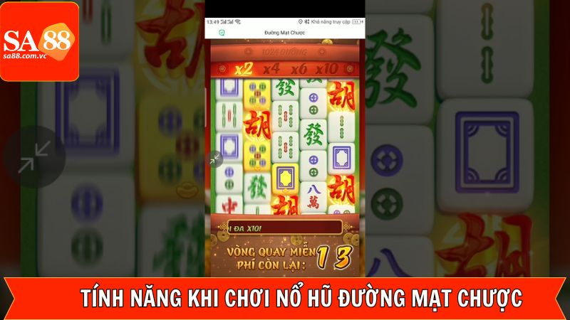 Tính năng hấp dẫn khi tham gia slot game Mahjong Ways